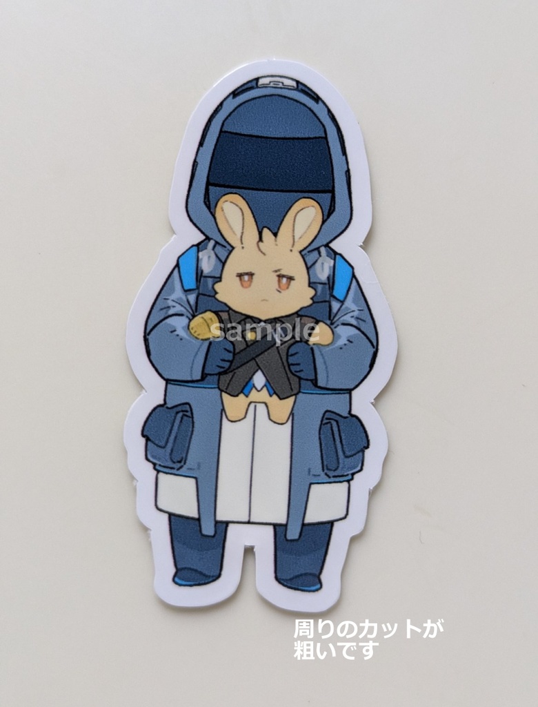 ドクターとムうさ ステッカー