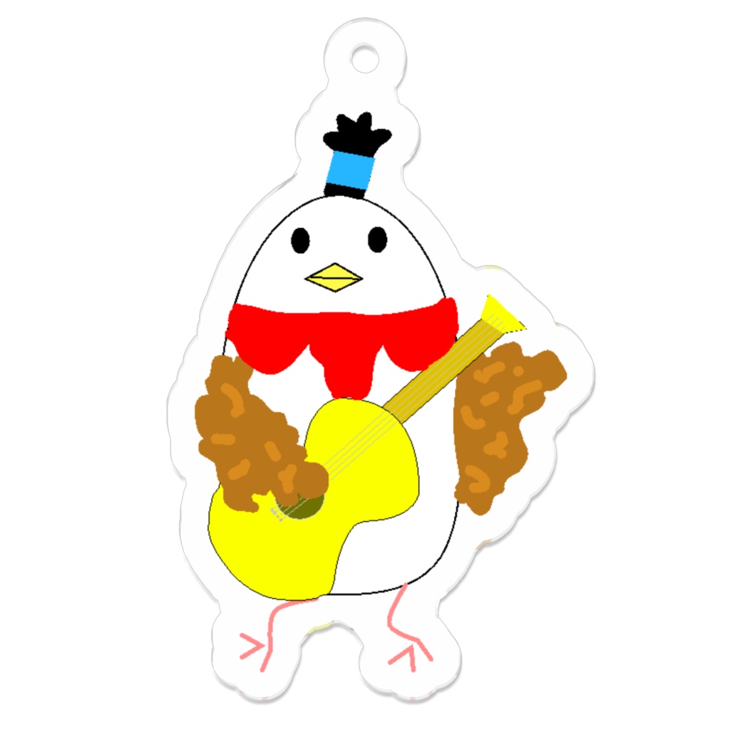 ちょんからアクリルキーホルダー