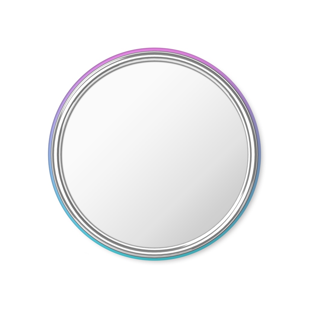 温泉うさぎ 缶ミラー