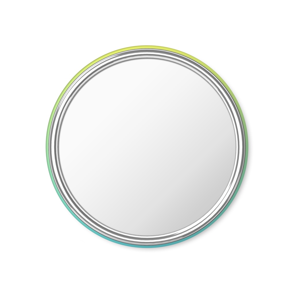 カモかも?缶ミラー 親子