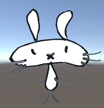 ペラペラうさぎちゃん