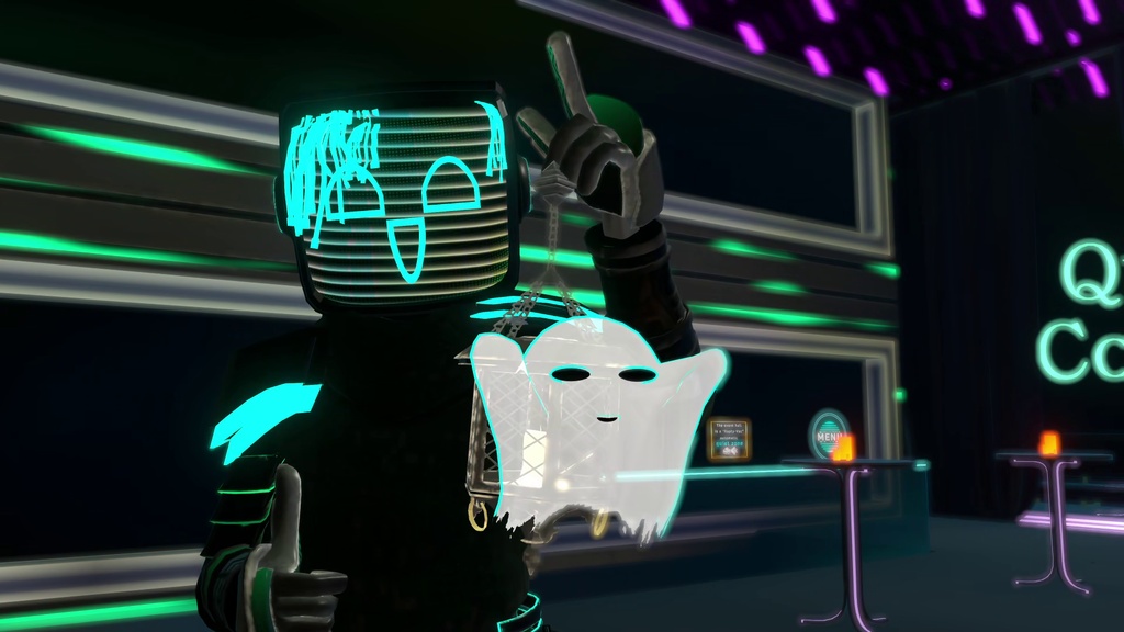 Boo-Boo, The Little Lantern Ghost | VRChat Avatar Pet ランタンおばけの「ブーブー」 | VRChat アバターペット
