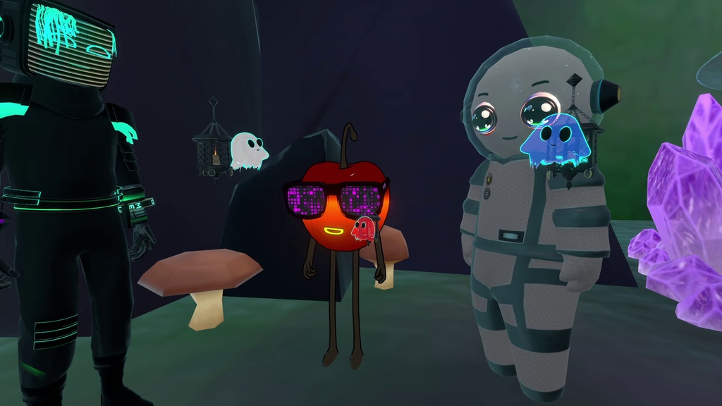 Boo-Boo, The Little Lantern Ghost | VRChat Avatar Pet ランタンおばけの「ブーブー」 | VRChat アバターペット