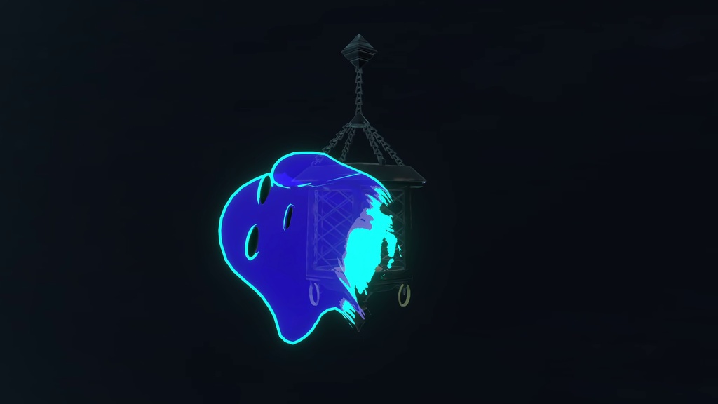 Boo-Boo, The Little Lantern Ghost | VRChat Avatar Pet ランタンおばけの「ブーブー」 | VRChat アバターペット