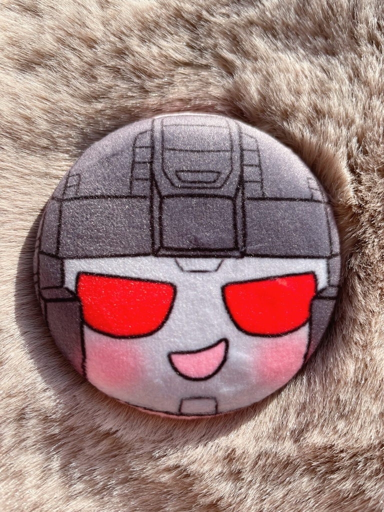 スタスクふわふわ缶バッジ