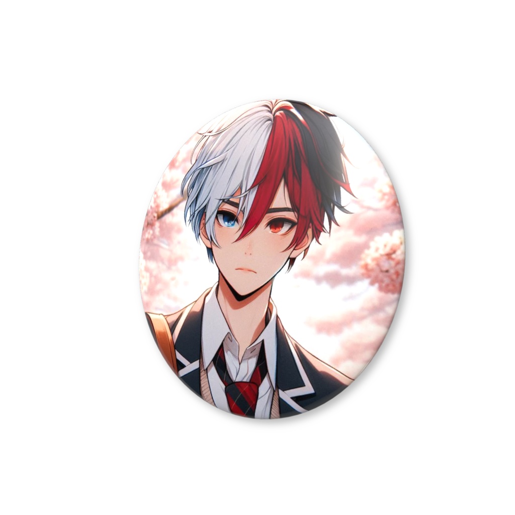 ヒロアカ 轟焦凍 缶バッジ