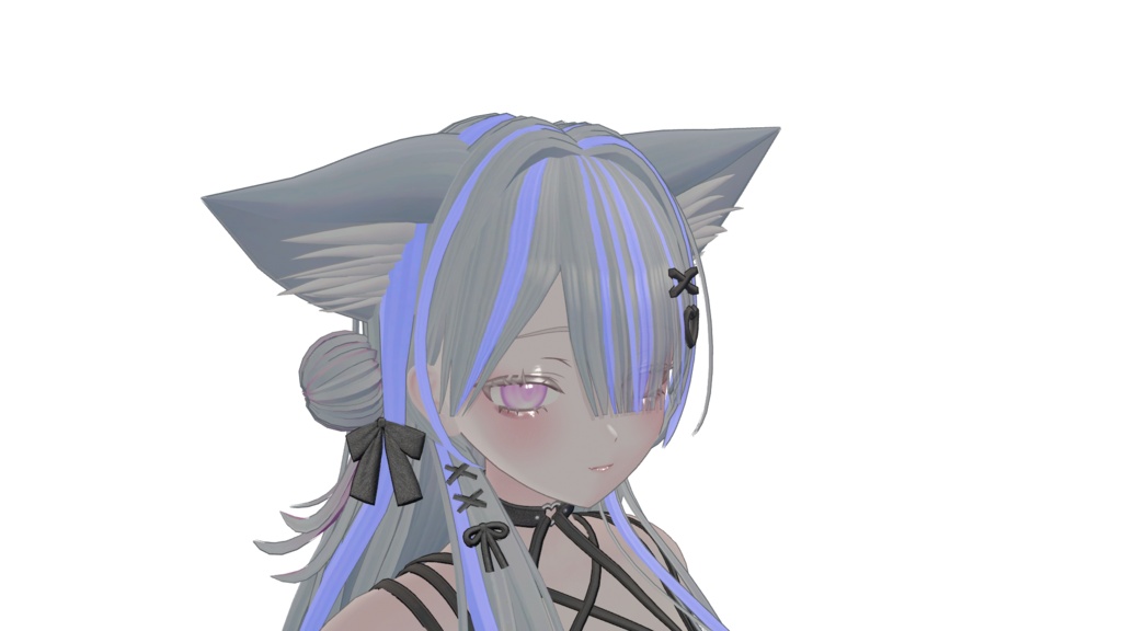 【澄玻-すみは-Sumiha専用】デフォルトhairメッシュ