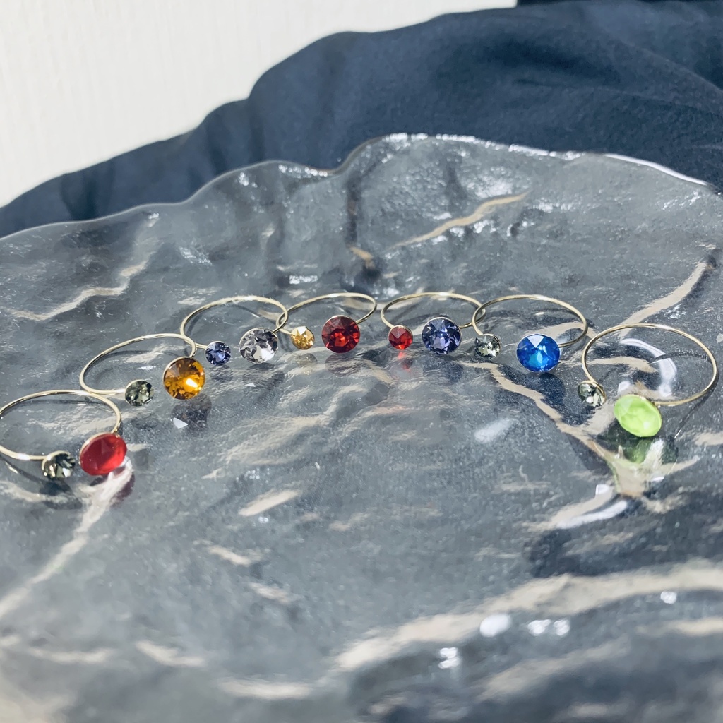 【ツイステ/twst】寮カラーイメージ ワイヤーリング