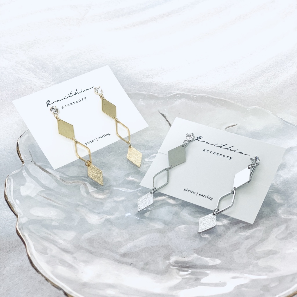 【ツイステ/twst】リーチ兄弟イメージピアス/イヤリング