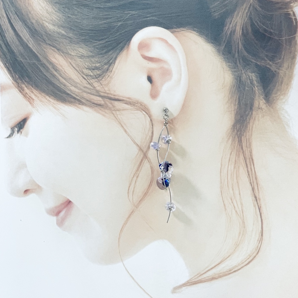 再販【ツイステ/twst】オクタヴィネル寮イメージピアス/イヤリング