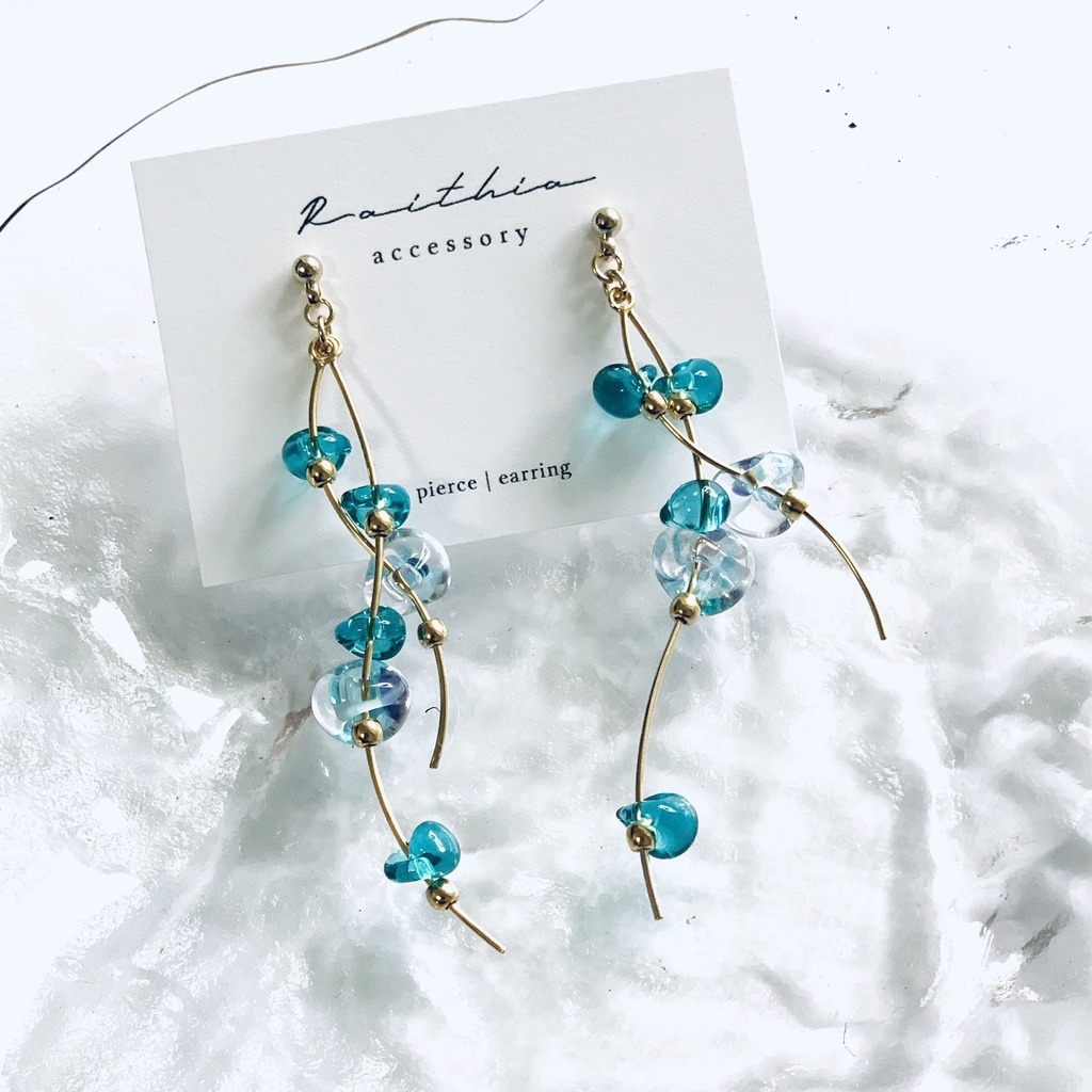 再販【ツイステ/twst】オクタヴィネル寮イメージピアス/イヤリング