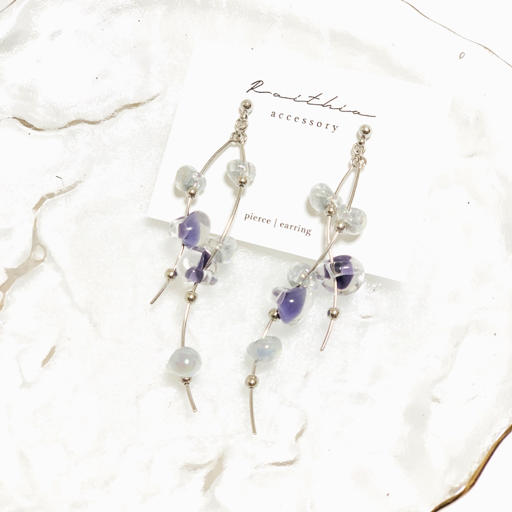 再販【ツイステ/twst】オクタヴィネル寮イメージピアス/イヤリング