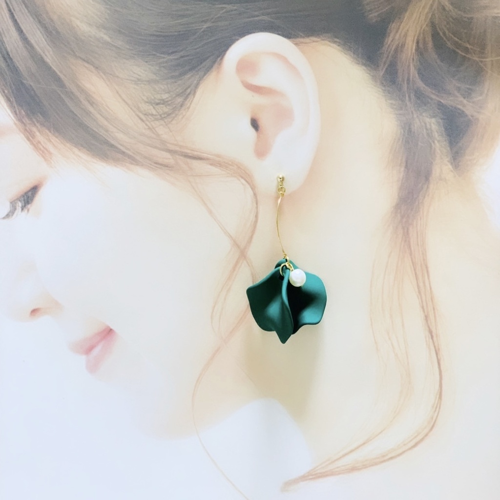 【忍たま/nntm】フラワーペタルピアス/イヤリング《六,五,四年生》
