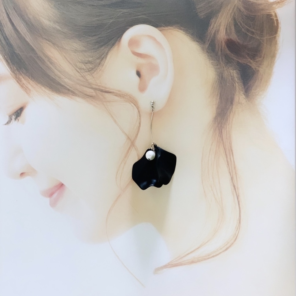 【忍たま/nntm】フラワーペタルピアス/イヤリング《六,五,四年生》