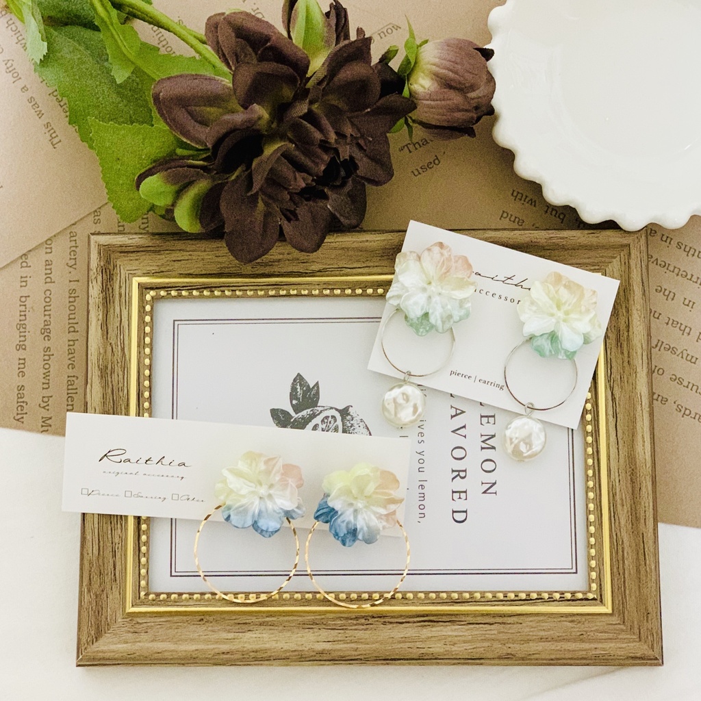 【五年生】私服カラーイメージピアス/イヤリング【忍たま/nntm】