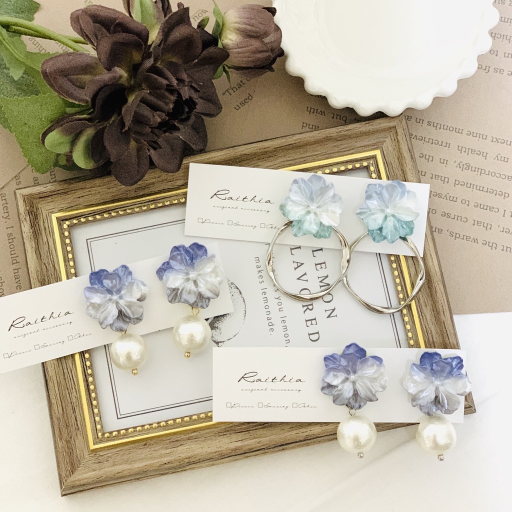 【五年生】私服カラーイメージピアス/イヤリング【忍たま/nntm】