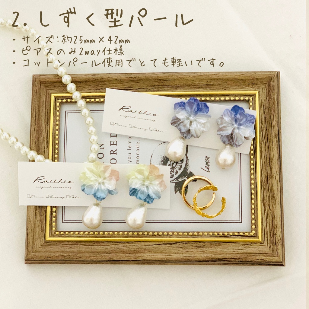 【五年生】私服カラーイメージピアス/イヤリング【忍たま/nntm】