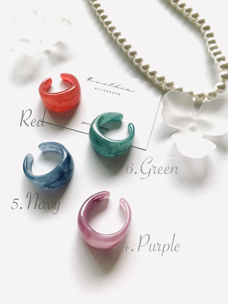 【忍たま/nntm】学年カラーイメージ アクリルリング