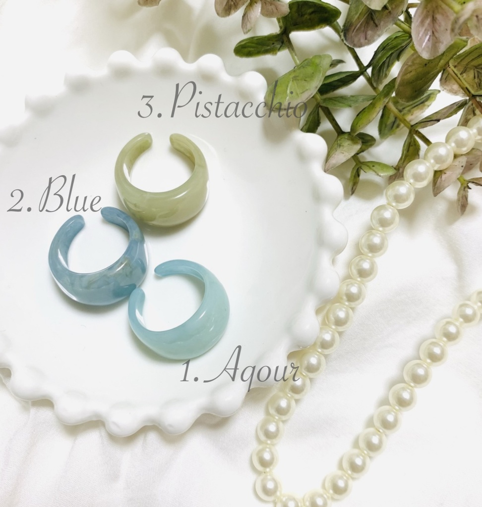 【忍たま/nntm】学年カラーイメージ アクリルリング