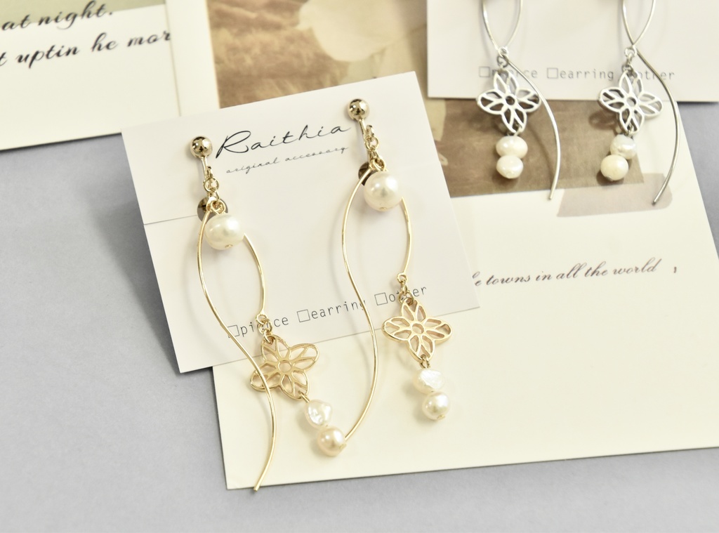 【nntm】手裏剣イメージピアス/イヤリング