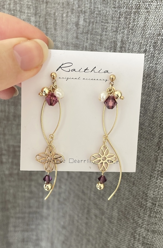 【nntm/四年生五年生六年生】手裏剣イメージピアス/イヤリング【忍たま上級生】