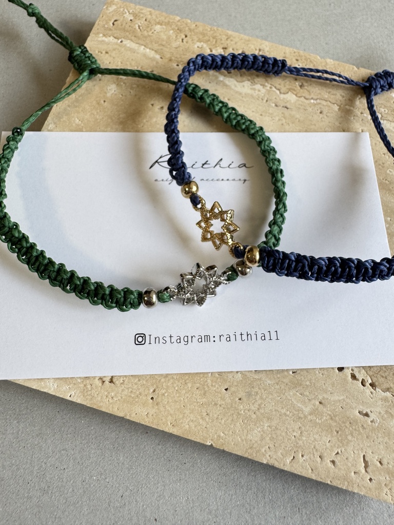 【再販】忍たまイメージカラー コードブレスレット