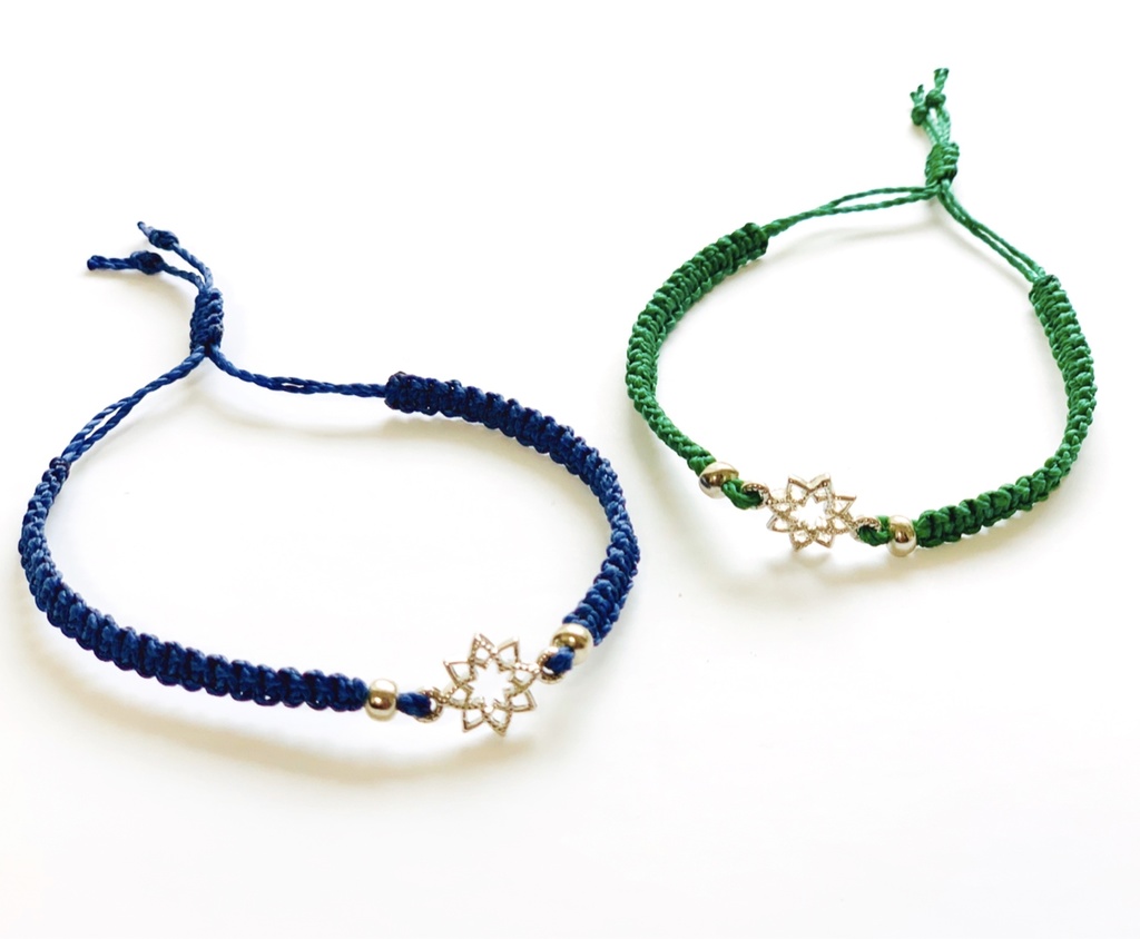 【再販】忍たまイメージカラー コードブレスレット