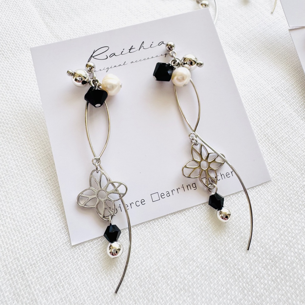 【nntm/大人組】手裏剣イメージピアス/イヤリング【忍たま】