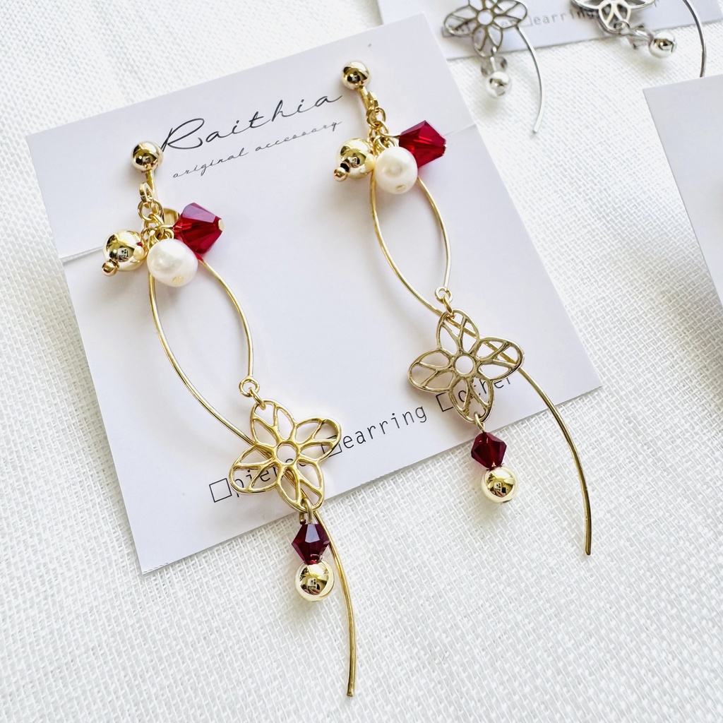 【nntm/大人組】手裏剣イメージピアス/イヤリング【忍たま】