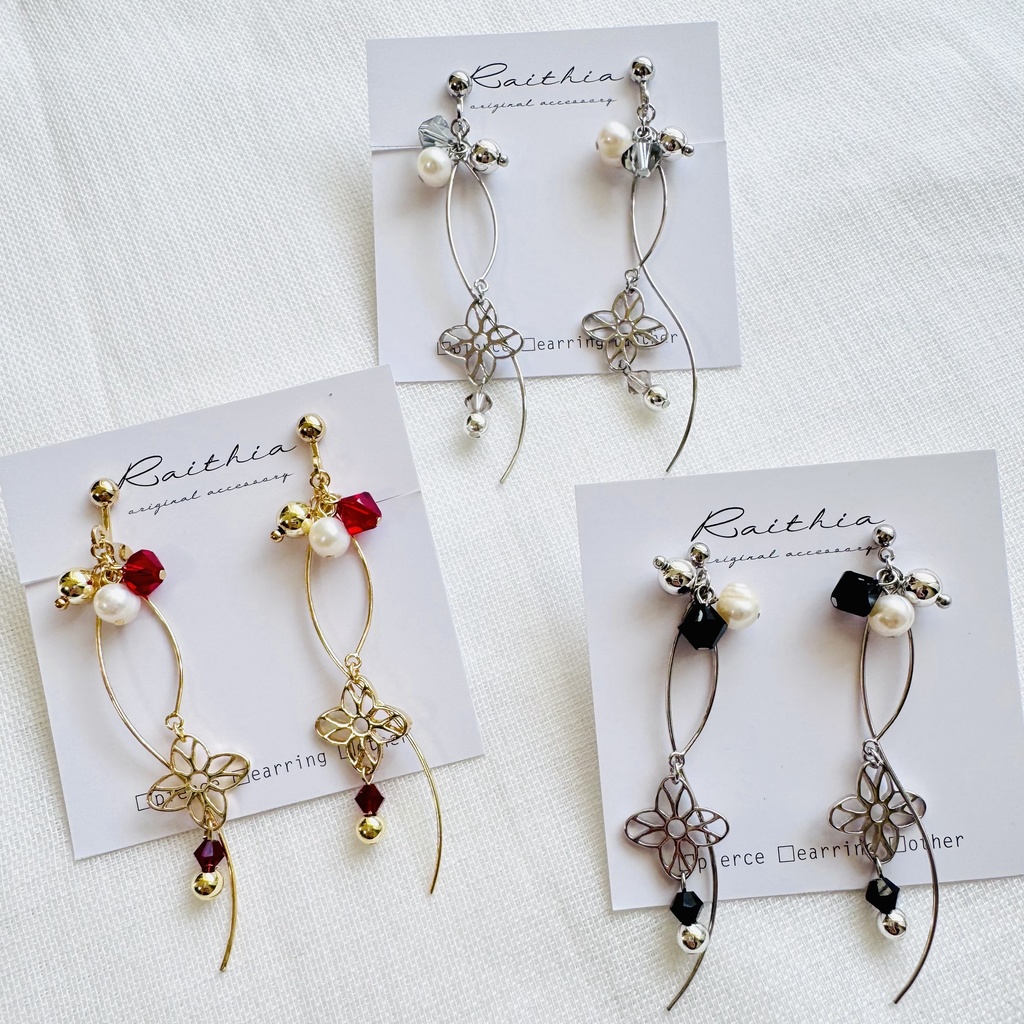 【nntm/大人組】手裏剣イメージピアス/イヤリング【忍たま】
