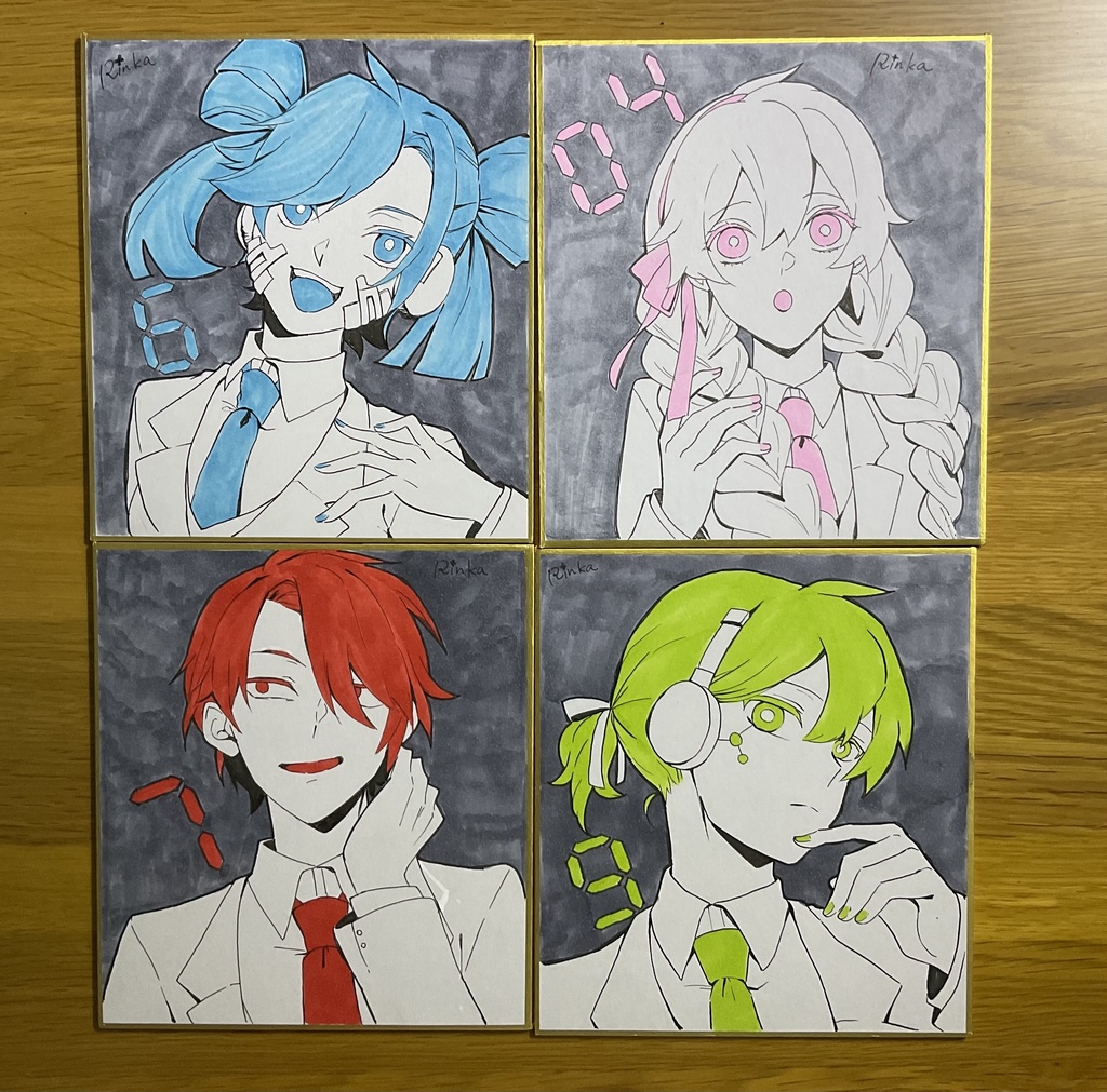 ミニ色紙 カゲプロ Bonappetit Booth