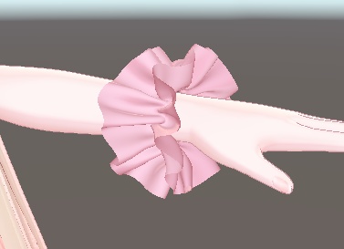 シワシワなシュシュ【りりか対応/無料】