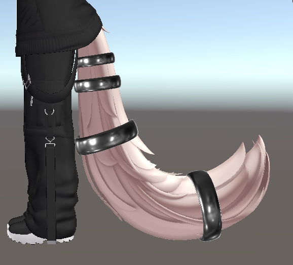 尻尾アクセサリーリング【真央-mao-対応/無料】