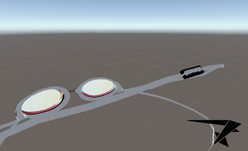 【マロンちゃん対応】水泳用具(キャップ&ゴーグル)【無料】