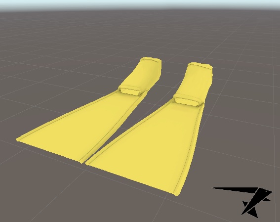 【マロンちゃん用】水泳用具(フィン)【無料】