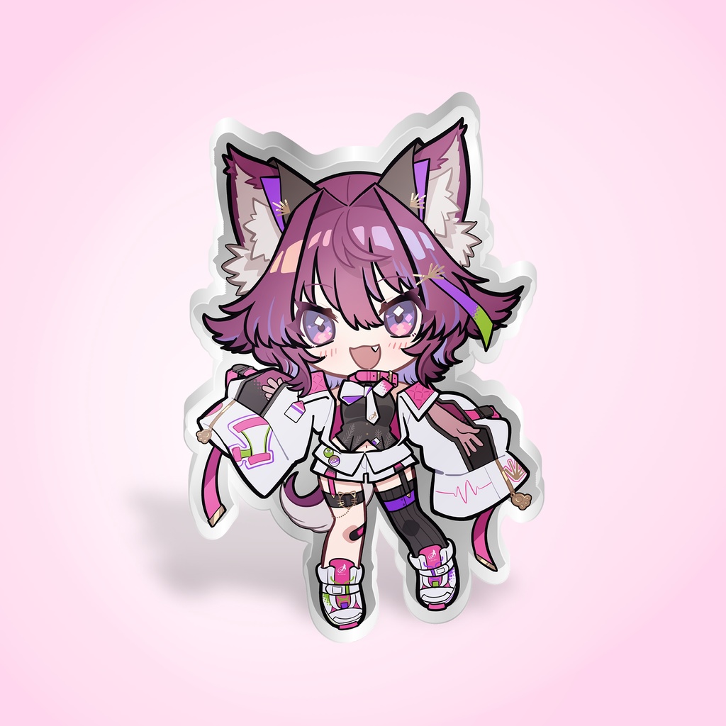 松風しあ アクリルキーホルダー