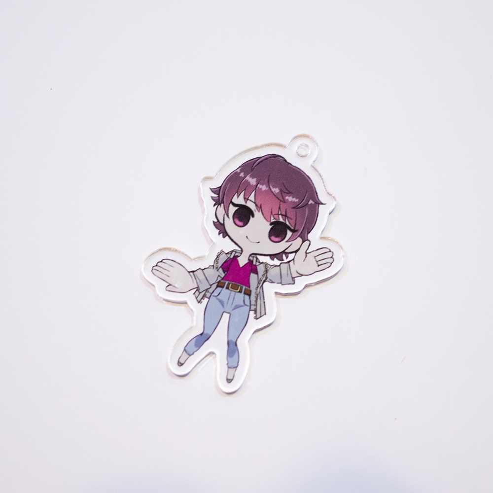 松風しあ アクリルキーホルダー