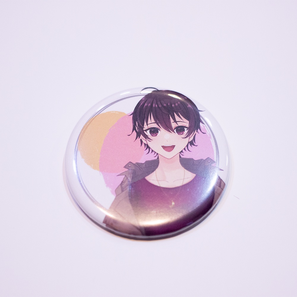 松風しあ 缶バッジ