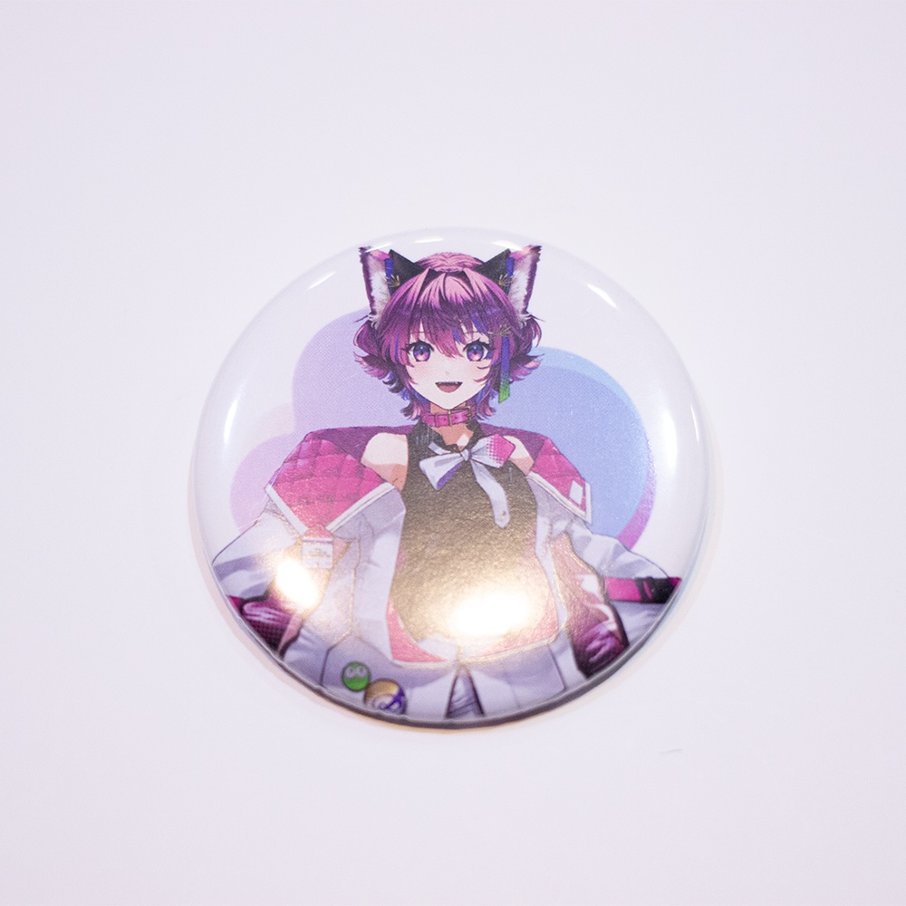 松風しあ 缶バッジ