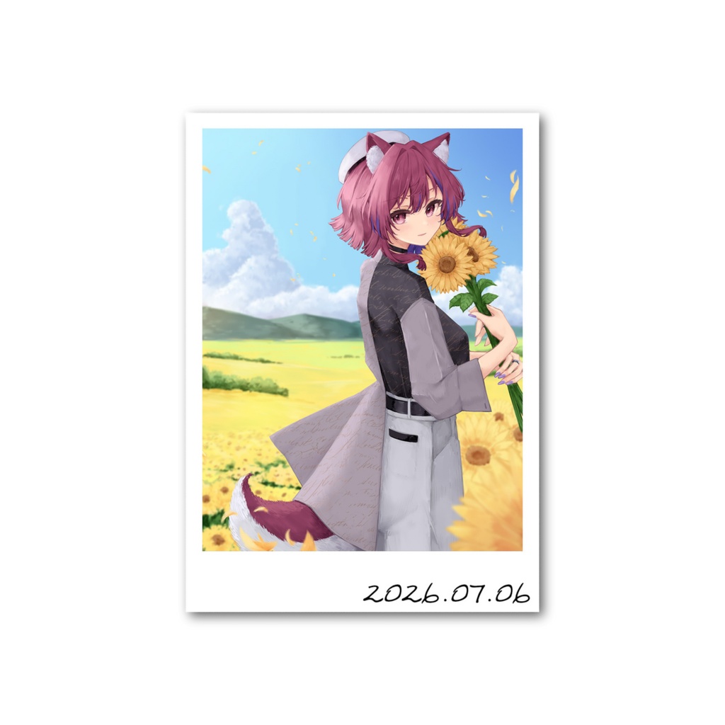 【松風しあ誕生日2026】フォト風カード