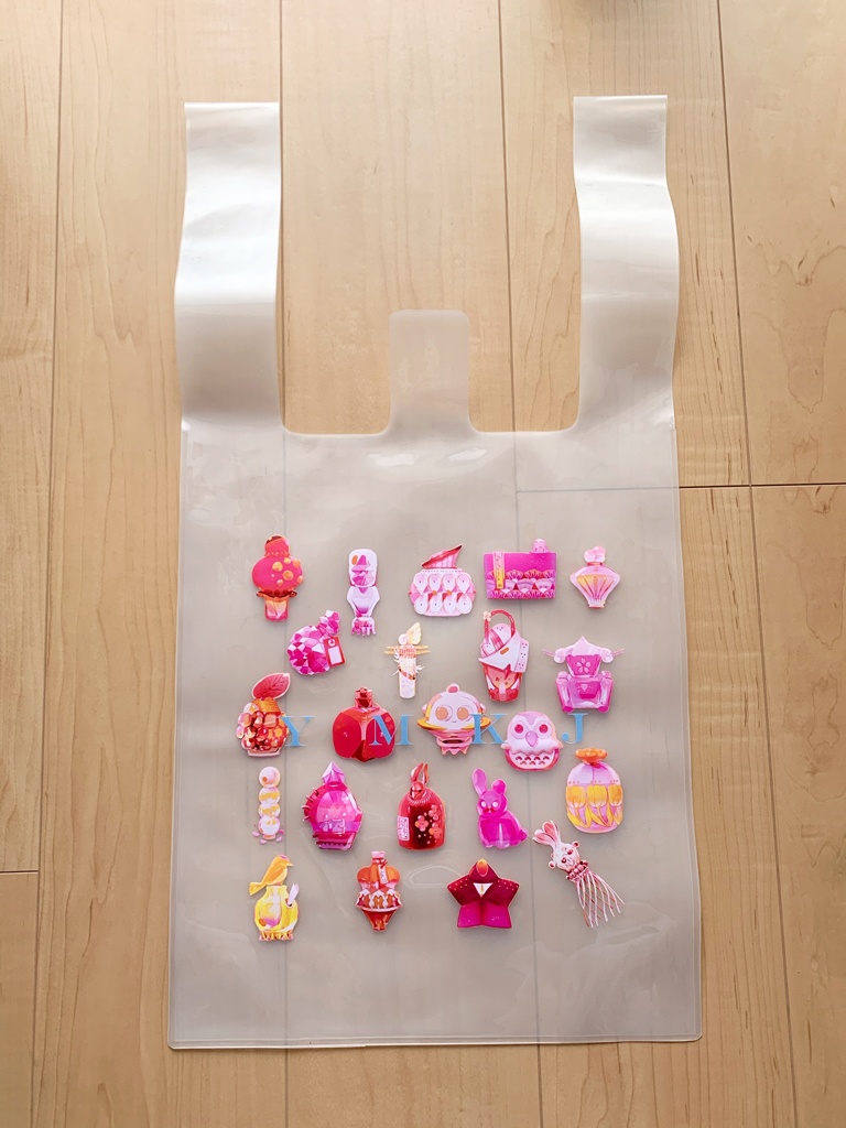 PVCバッグ(ピンク)