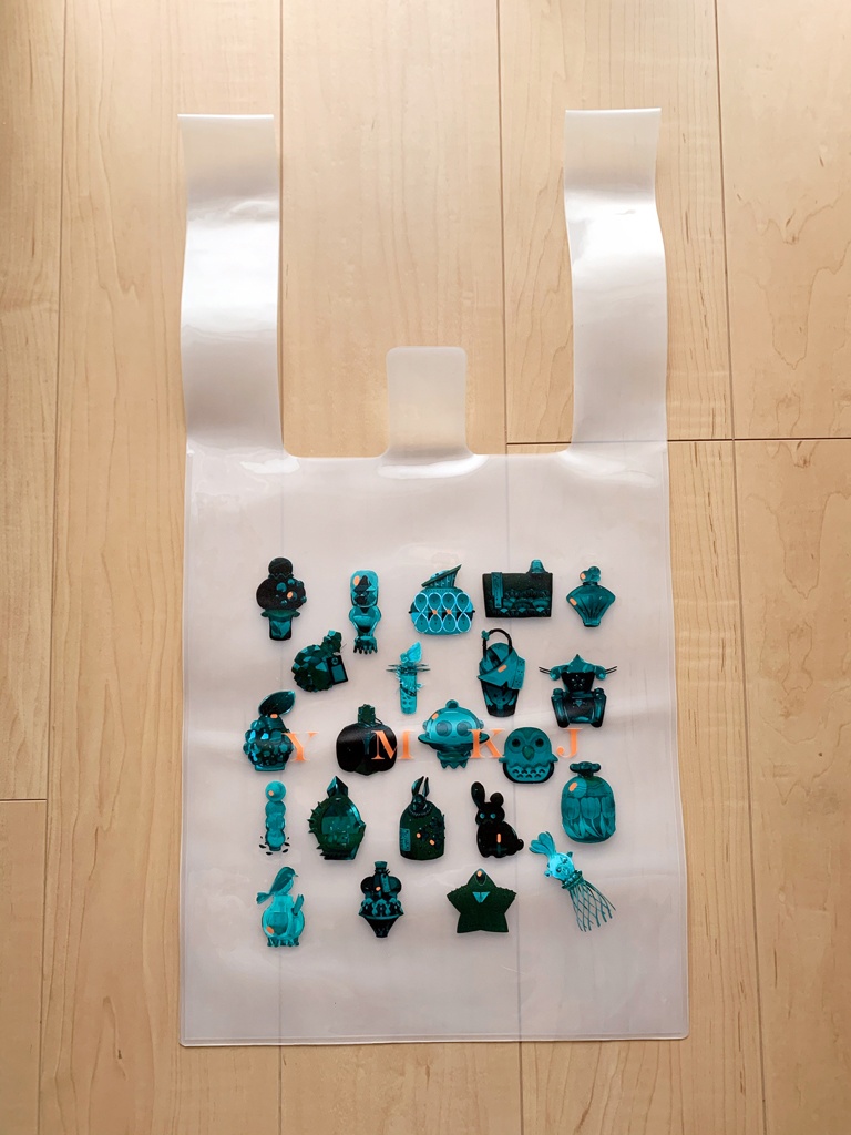 PVCバッグ(青緑)