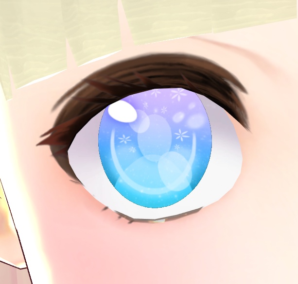 [VRoid] Gradient Eye Texture - 9 Color