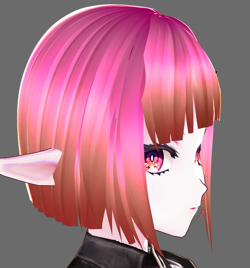 [VRoid] Soft Hair Texture - 44 Color