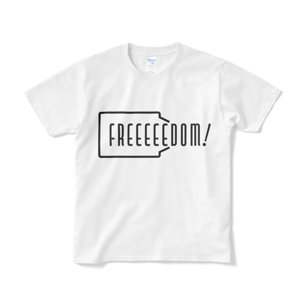 "FREEEEEDOM"Tシャツ