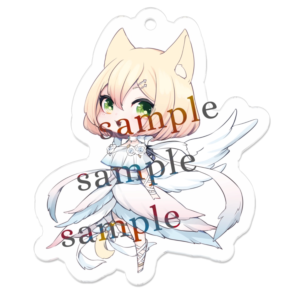 ミニとび!天使アクキー 3サイズ展開!