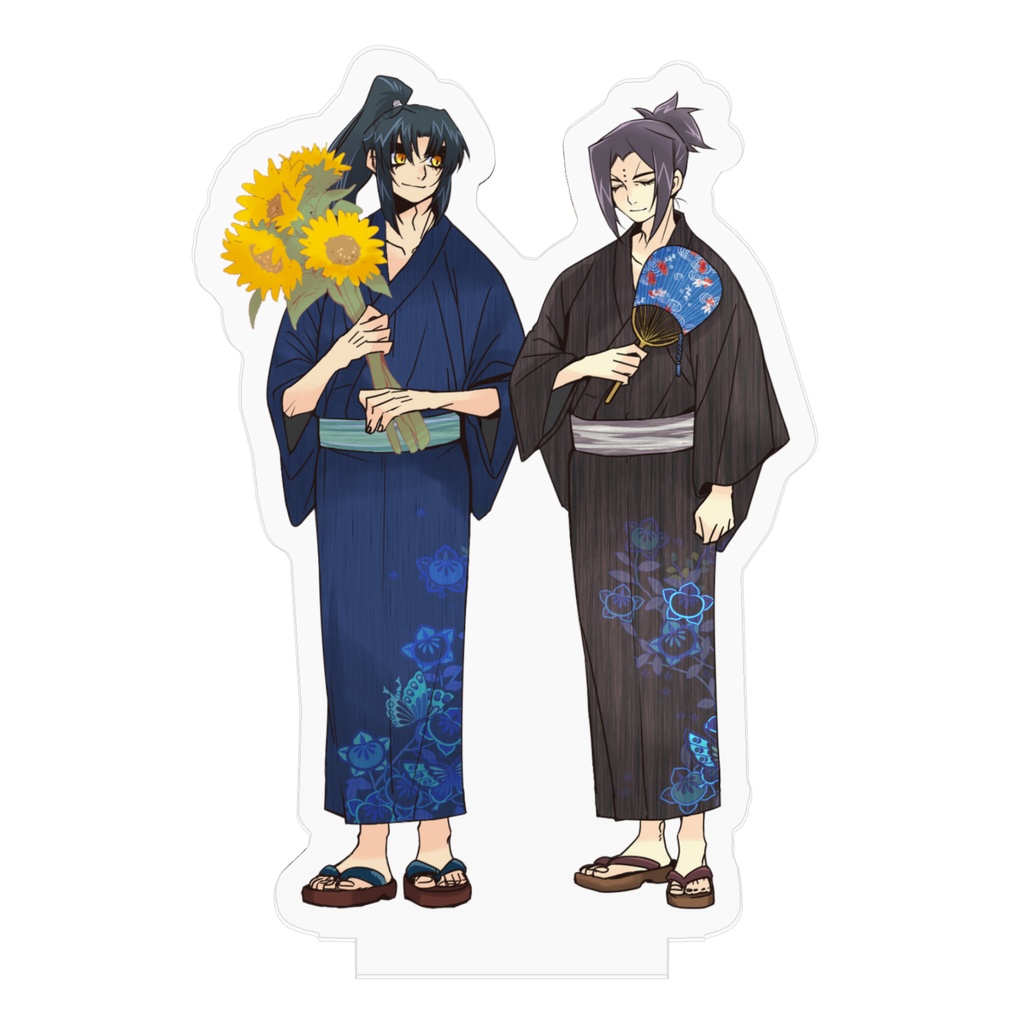浴衣な弦之介と豹馬