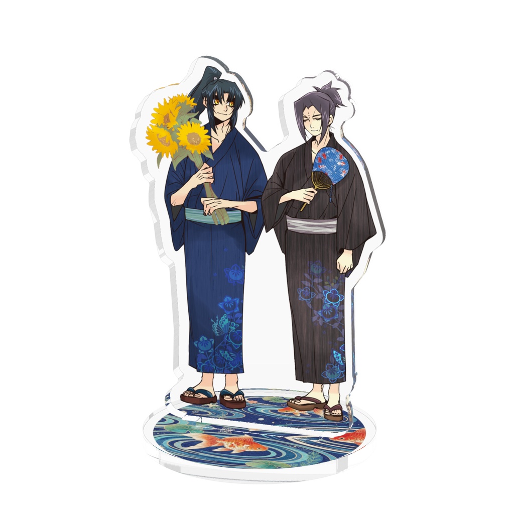 浴衣な弦之介と豹馬