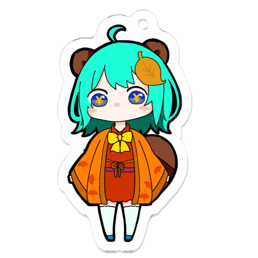 ぽんた アクリルキーホルダー すたんだーどver.