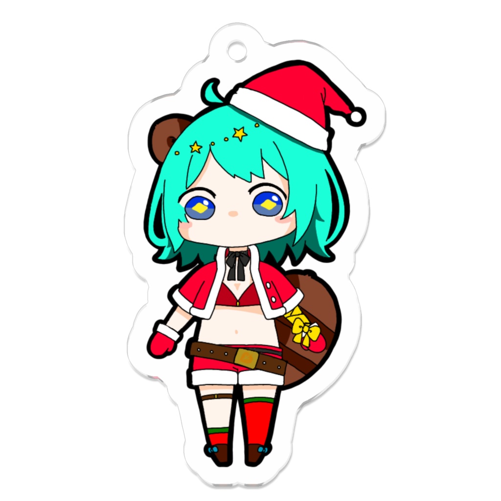 ぽんた アクリルキーホルダー12月ver.